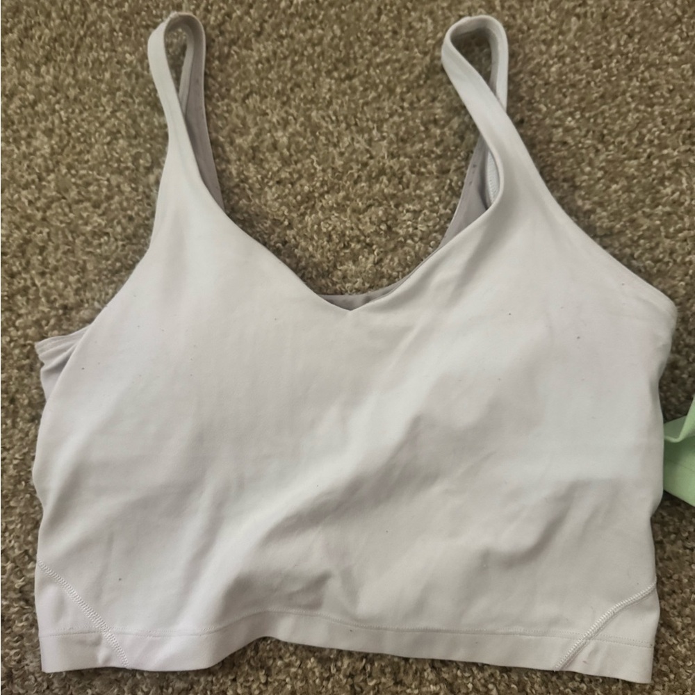 lululemon athletica White Tank Top